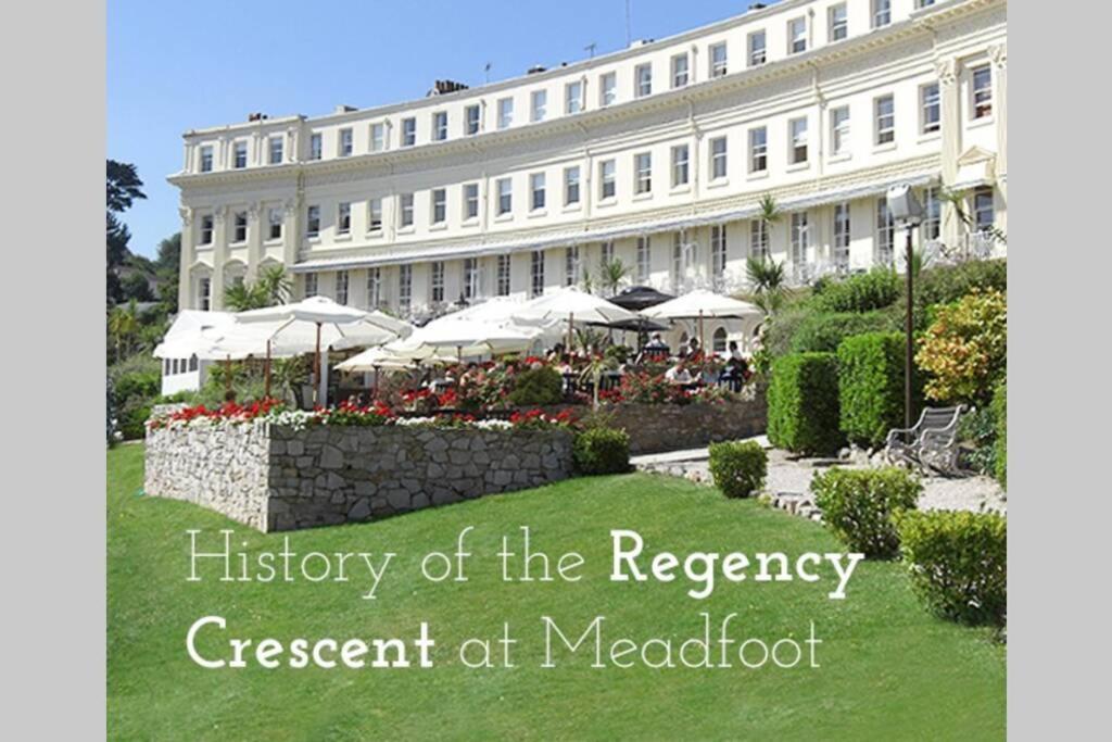 **Sunny And Bright, Thatchers Rock One Bed Beach Front Apartment*** Torquay Eksteriør billede